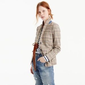 Jcrew Plaid Wool Blazer (size 4T)